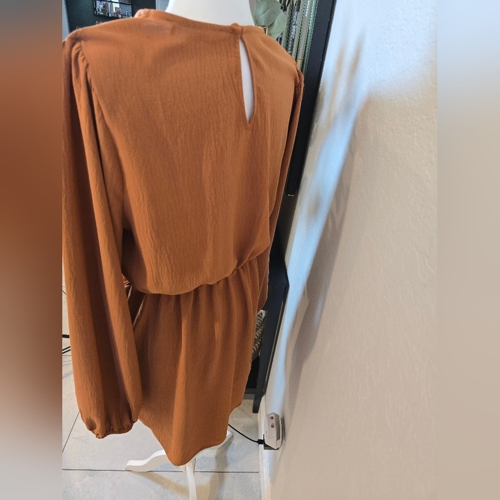 Floret Studios Long Sleeve Wrap Dress - Picture 7 of 9